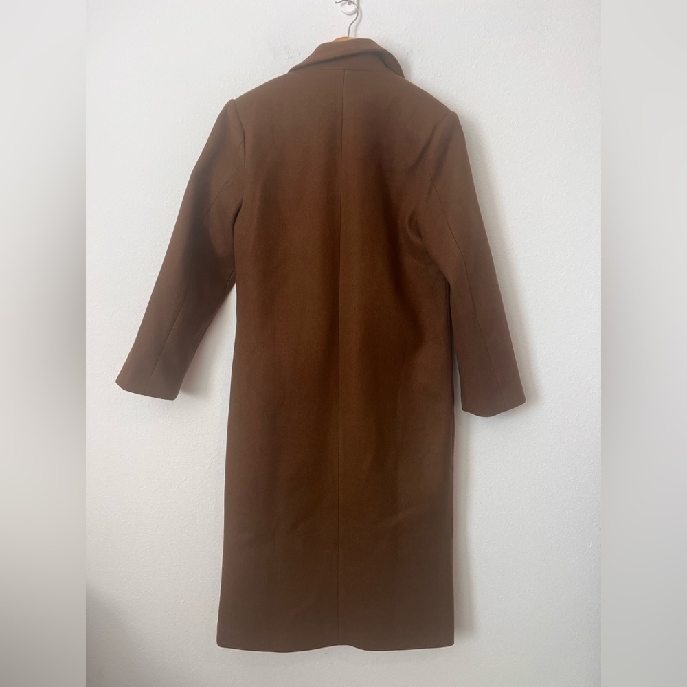 NWT LIONESS Brown Olsen Long Coat from Revolve - Picture 5 of 5